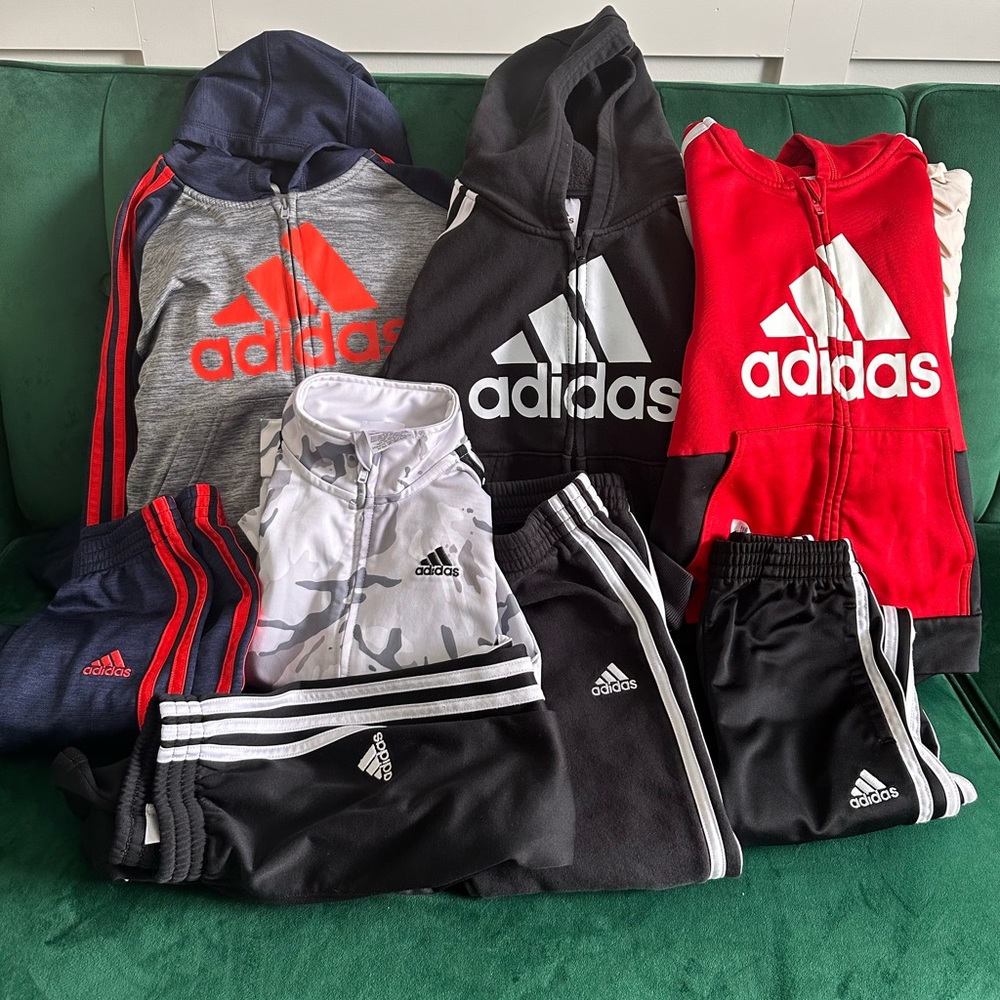 Boys Adidas Tracksuit Bundle size 6